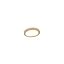Anillo plata de salvatore chapado dorado con circonitas 